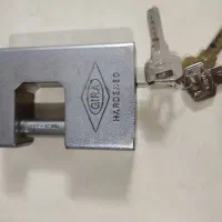 قفل کتابی و زنجیر برند گیرا