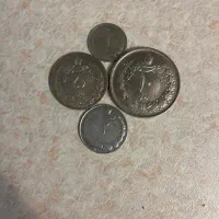 ست سکه نقره تاریخ ۱۳۲۳