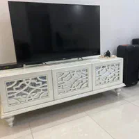 ست میز تلویزیون و اینه کنسول|بوفه، ویترین، کنسول|اهواز, کوی جانبازان(دانش)|دیوار