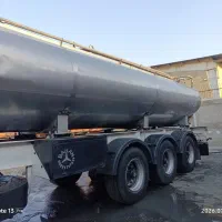 تریلی تانکر استیل دوجداره حمل شیر