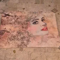 پوستر نقاشی روی پوست کاغذی