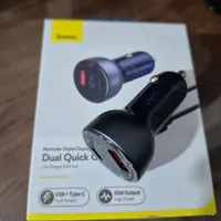 َشارژر فندکی ماشین Baseus Dual 65w