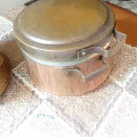 قابلمه مسی هشت نفره|ظروف پخت‌وپز|اسلام‌شهر, شهرک قائمیه|دیوار