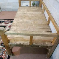 تخت سنتی چوبی|صندلی و نیمکت|قم, زنبیل آباد|دیوار