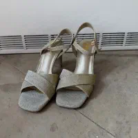 کفش طلایی لمه روشن سایز ۳۸ برندxi
