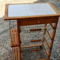 سبد سیب زمینی و پیاز|آب‌چکان و نظم‌دهنده ظروف|اهواز, پادادشهر|دیوار