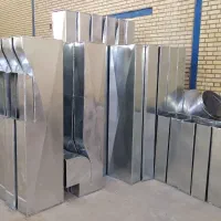 کانال کولر و زیرساخت داکت اسپلیت هود دودکش پلنیوم