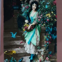 دختر گل فروش