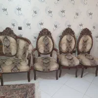 مبل سلطنتی ۹نفره همراه بامیز|مبلمان خانگی و میز عسلی|مشکین‌دشت, |دیوار