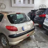 پژو۲۰۶ تیپ ۲ سالم 206|خودرو سواری و وانت|نجفآباد, هفده شهریور|دیوار