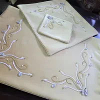 سرمه دوزی جواهر دوزی روبان دوزی|پرده، رانر، رومیزی|مشهد, فارغ التحصیلان|دیوار