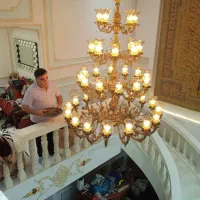 نصب انواع لوستر سنگین و کریستالی، فوری و تضمینی|خدمات پیشه و مهارت|گرگان, |دیوار