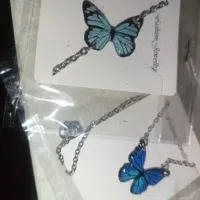 گردنبند دستبند انگشتر شبرنگ