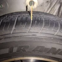 رینگ و لاستیک دور ۱۴(۲۰۵)ایران تایر۹۹درصد|قطعات یدکی و لوازم جانبی|ایرانشهر, |دیوار