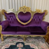 مبل سلطنتی ۷ نفره (درحدنو)|مبلمان خانگی و میز عسلی|خلخال, |دیوار