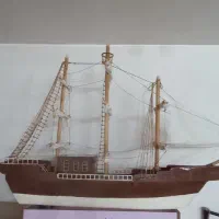 کشتی چوبی دستساز