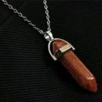گردنبند  منشوری سنگ  دلربا