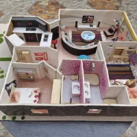 ماکت معماری طراحی داخلی خانه