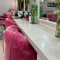 ناخن کار مژه کار فیشال کار رنگ کار کراتین کار