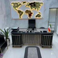 میز اداری مدیریت M014 نیم ست اداری کد2020|دفتر کار|محمدشهر, محمدشهر|دیوار