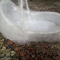 سبد حصیری فانتزی حمل نوزاد
