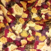 حراج پارچه کرپ خارجی گلدار