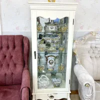 مینی بوفه سفید کاملا چوب و آخرین مدل