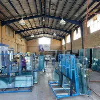 ساخت درب و پنجره دوجداره upvc و توری پلیسه