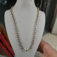 زنجیر نقره ترک مدل دیپلمات