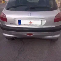 پژو ۲۰۶ نقره ای|خودرو سواری و وانت|محلات, |دیوار