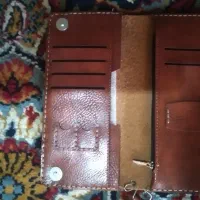 یه کیف چرم ما کارتی با جاپول|کیف، کفش، کمربند|بروجرد, |دیوار