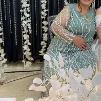 لباس مجلسی پنل جواهردوزی