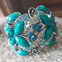 بازو بند فیروزه ای رنگ ثابت|جواهرات|اصفهان, مولوی|دیوار