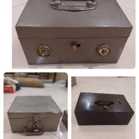 ۳ عدد صندوقچه و قلک فلزی قدیمی