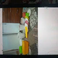 گلدان پلاستیکی و سفالی