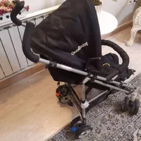 کالسکه و کریر گودبیبی تاشو فوق العاده تمیز و راحت|کالسکه و لوازم جانبی|تهران, اقدسیه|دیوار