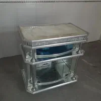 میز تلویزیون شیشه ای