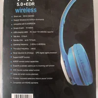 هدفون بلوتوثیp47 رنگ آبی