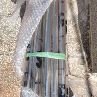 میل پرده پانچ استیل