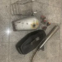 باک و زین و اگزوز موتور