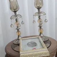 شمعدان و جعبه قرآن