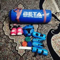 کیسه بوکس با تجهیزات