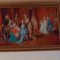 تابلو فرش مخمل