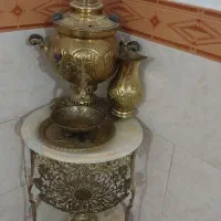 میز برنجی|صنایع دستی و سایر لوازم تزئینی|اقبالیه, |دیوار