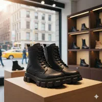 نیم بوت زنانه مشکی|کیف، کفش، کمربند|کرمان, |دیوار