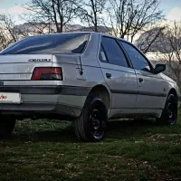 پژو 405نقره ای،دوگانه کارخانه،مدل 93|خودرو سواری و وانت|ایلام, |دیوار