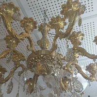 لوستر و لوازم برنزی|لوستر و چراغ آویز|تبریز, |دیوار