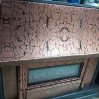 بخاری مهیارگازومدل شومینه سالم سرویس شده امده|بخاری، هیتر، شومینه|اندیشه, اندیشه فاز ۱|دیوار