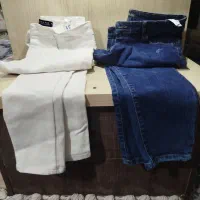 دو عدد شلوار جین زنانه|لباس|ساوه, |دیوار