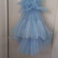 لباس مجلسی آبی رنگ